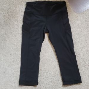 Lululemon Reflective Run Crops